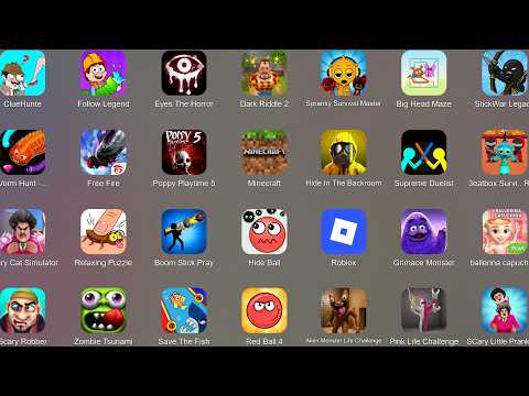 Scary Little Prankster,Roblox,Poppy Playtime Chapter 5,Scary Robber,Grimace Monster Scary,Hide Ball