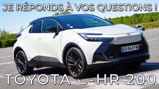 🇯🇵 Toyota C-HR GR SPORT 200 (2024) : JE RÉPONDS À VOS QUESTIONS !