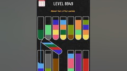Water sort puzzle level 8949