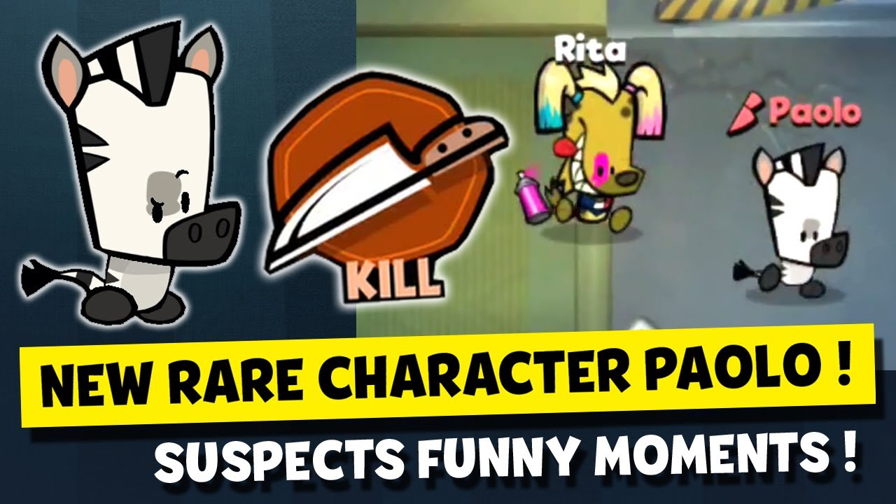 NEW RARE CHARACTER PAOLO THE KILLER UNLOCKED ! SUSPECTS MYSTERY MANSION FUNNY MOMENTS #38