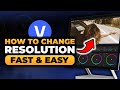 How To Change Resolution On VEGAS Pro (100% WORKS) | FAST & EASY | VEGAS Pro Change Resolution