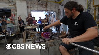 Meet the designer turning classic Venetian glass into modern art