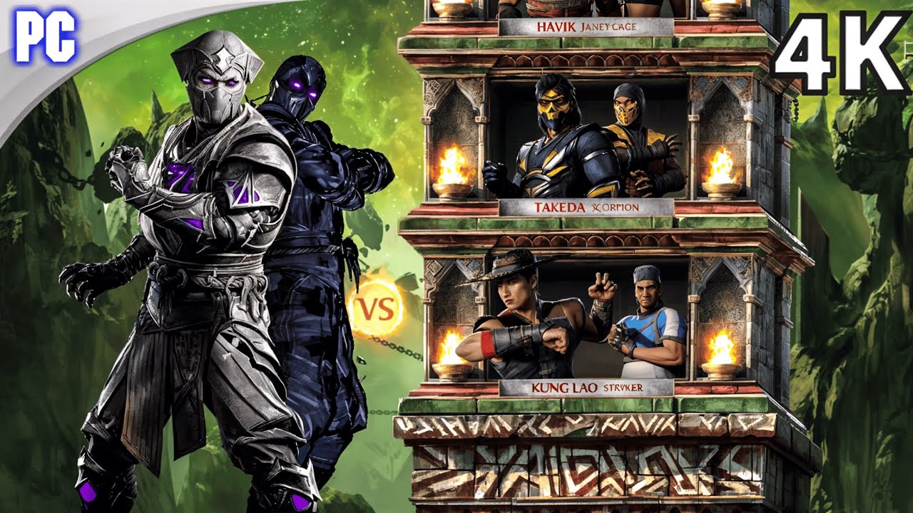 Mortal Kombat 1 | Noob Saibot vs Klassic Tower | Gameplay PC 4K - YouTube
