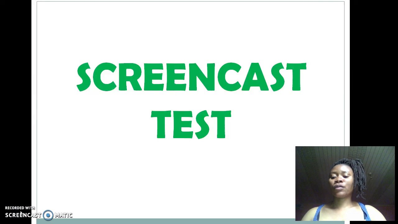 Screen Test YouTube