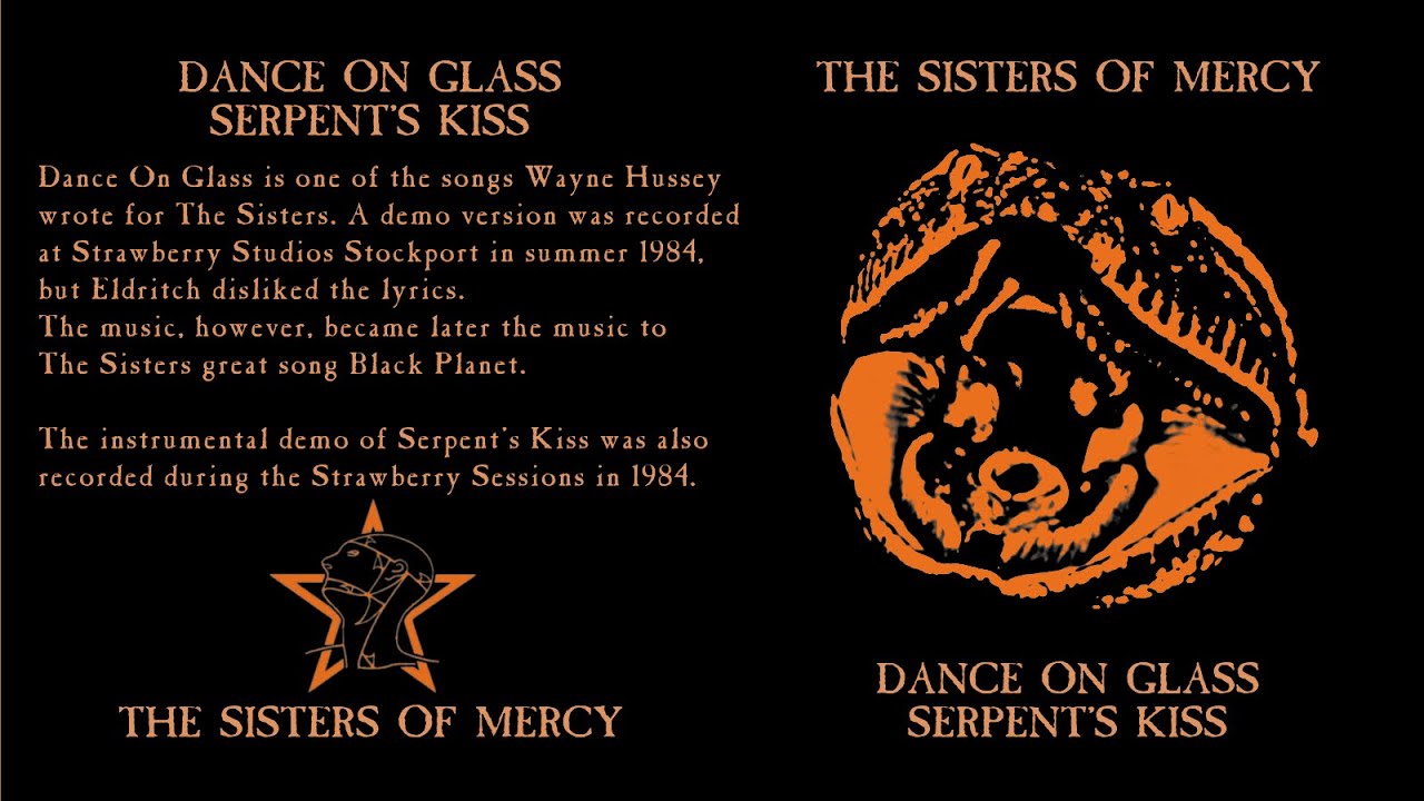 The Sisters of Mercy - Dance on Glass / Serpent's Kiss