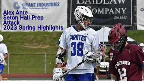 Alex Ante Seton Hall Prep Spring 2023 Highlights