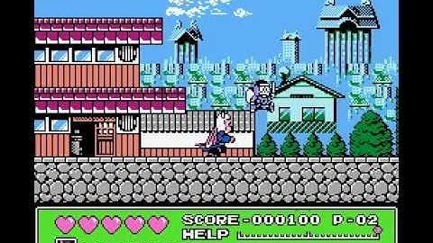 Samurai Pizza Cats (1991) [NES]