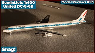 GeminiJets 1:400 United Airlines DC-8-61! | Model Reviews #93
