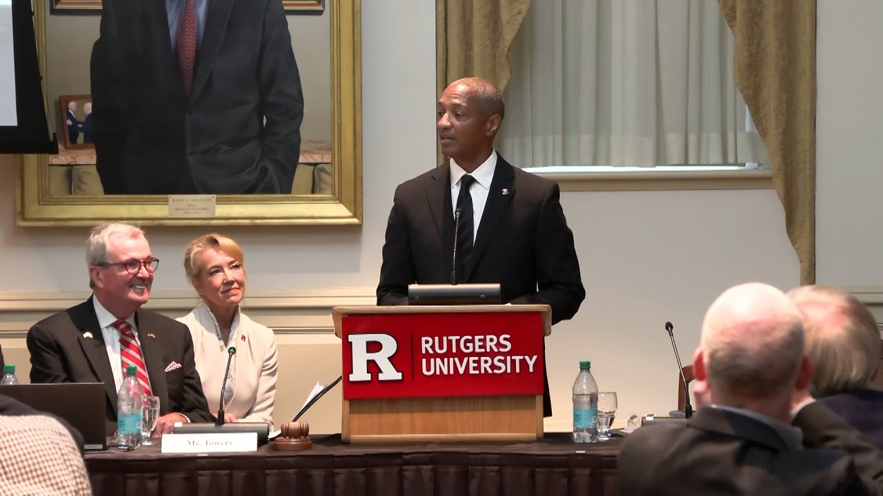Rutgers University names new president - YouTube