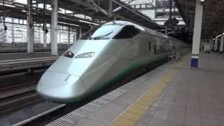 東北新幹線E3系2000番台+E2系1000番台 つばさ・やまびこ143号 大宮駅発車