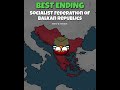 Good vs Bad Endings World War II - Countryballs | PART 1 #shorts #history #countryballs #worldwar2