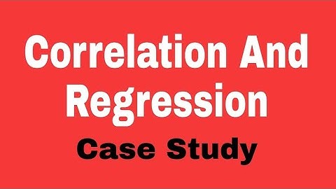 Correlation and Regression Problem CAIIB ABM Unit 14 English