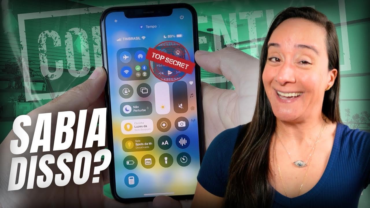 Funções Secretas da CENTRAL DE CONTROLE do iPhone