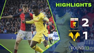 Genoa - Hellas Verona 2-1 Highlights Serie A 2025-26 Genoa Verona
