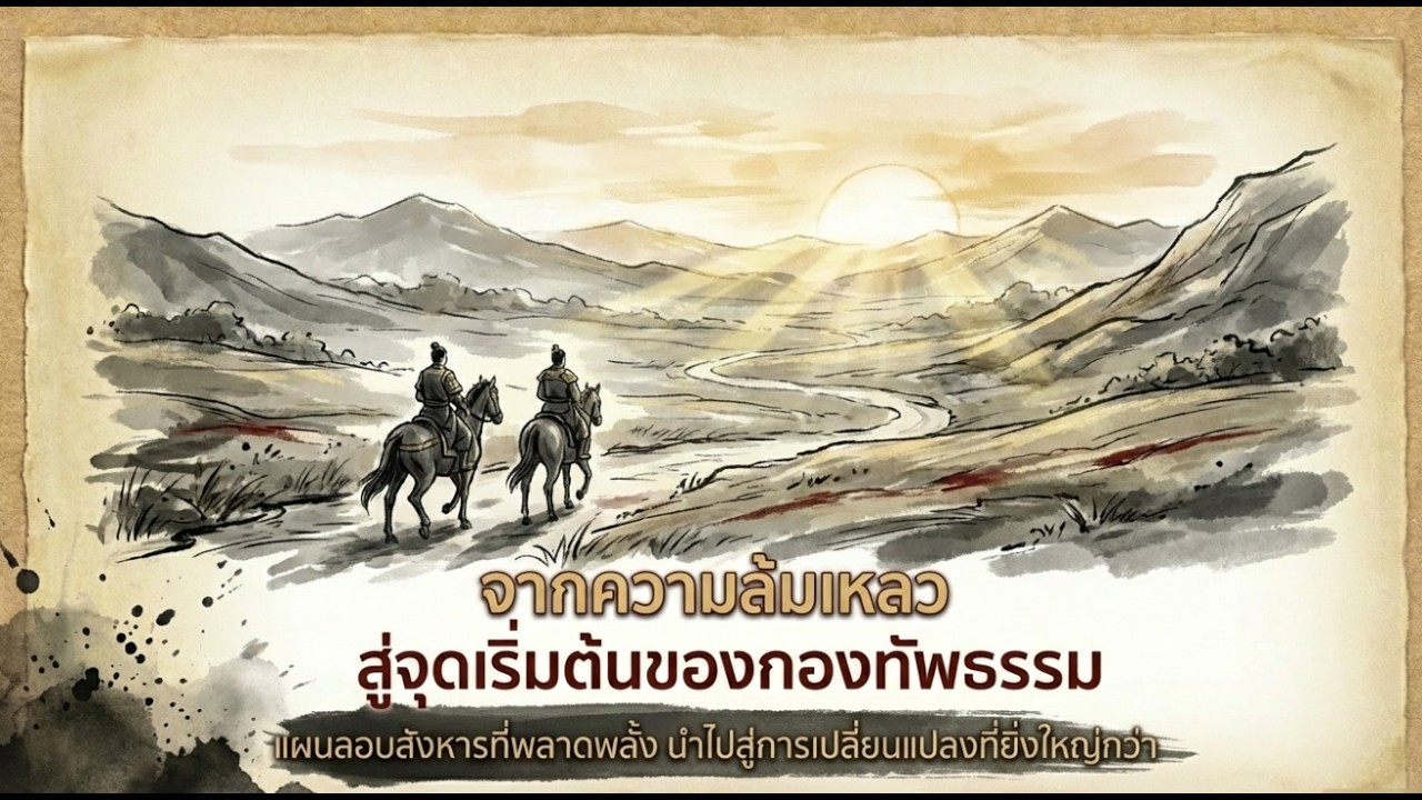 สามก๊ก ตอนกลยุทธ์ของโจโฉ และ การหลบหนี EP 02