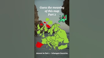 Guess the meaning of this map (Part 2) #part2 #guess #meaning #guessmeaning #schengen #schengenzone