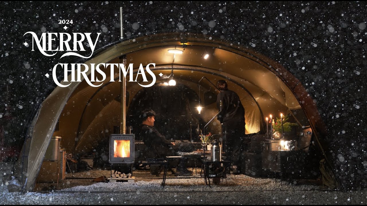 [4K] 나름 화이트 크리스마스, 황홀했던 2박3일 크리스마스 캠핑!