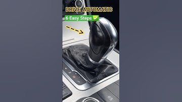 How to Start  an Automatic Car| Easy 6 Steps! 🚗