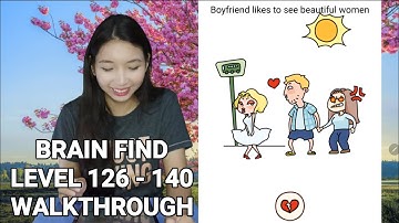 Brain Find Level 126 - 140 Walkthrough
