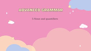 Kzewiknuz| Noun and quantifiers| 5 Noun and quantifiers