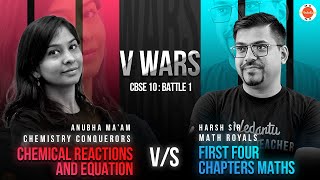 CBSE Class 10th MCQs | Chemistry Conquerors v/s Math Royals | Anubha Ma'am v/s Harsh Sir | Vedantu