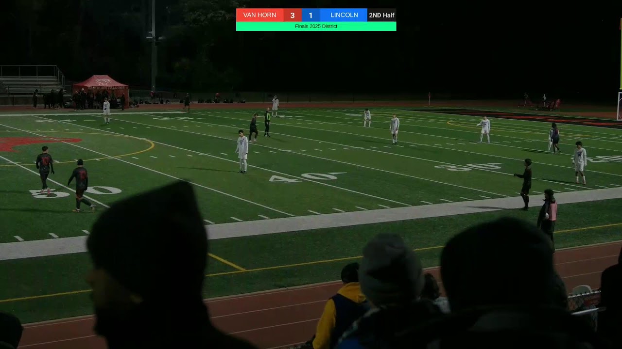 Van Horn Vs Lincoln 2025 district championship