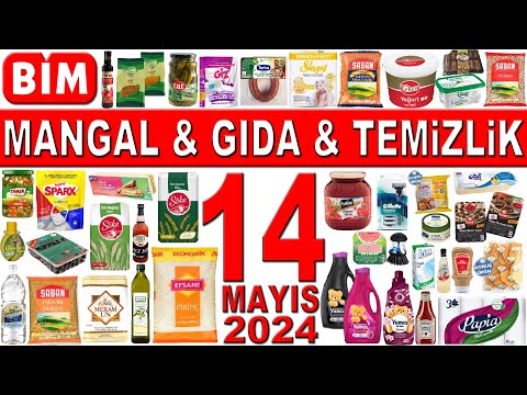 BİM MANGAL KAHVALTILIK VE TEMİZLİK ÜRÜNLERİ | BİM İNDİRİMLERİ BU HAFTA | BİM 14 MAYIS 2024 KATALOĞU