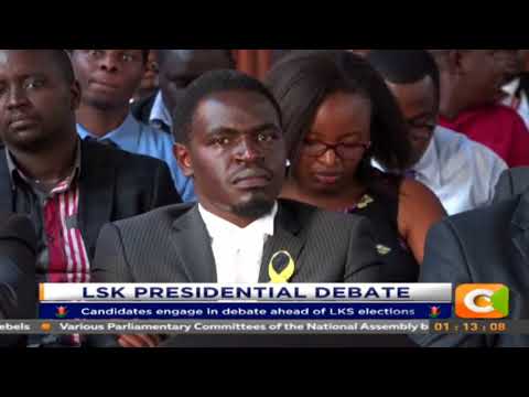 LSK president candidates hold debate