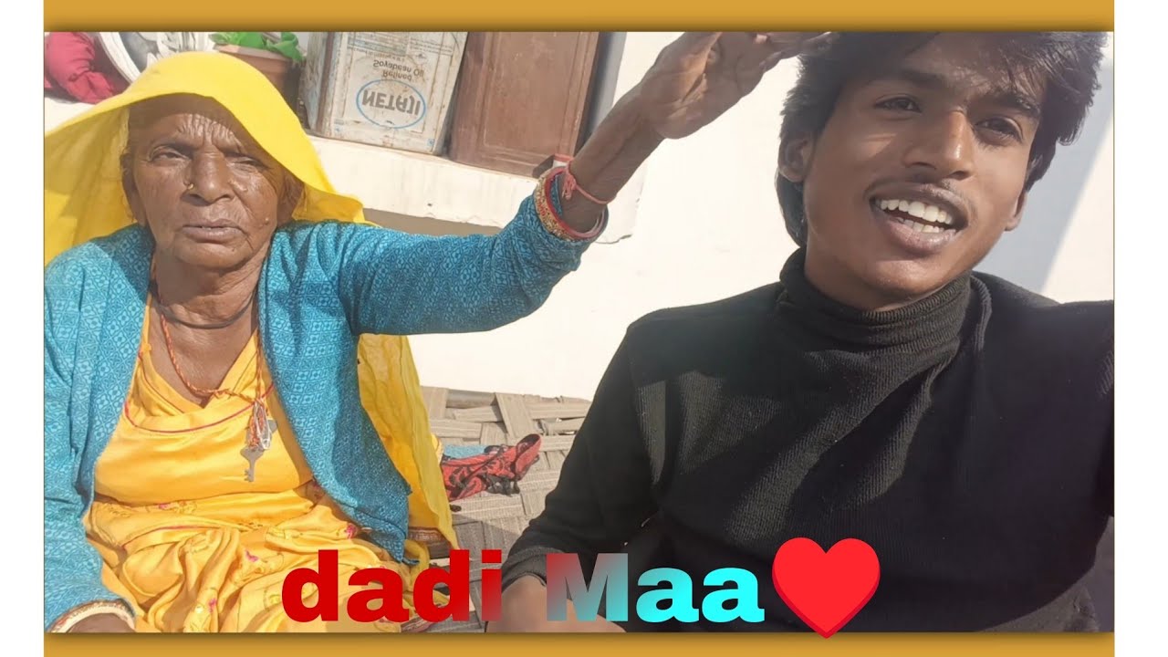 Me Milne gya apni dadi se♥️😊