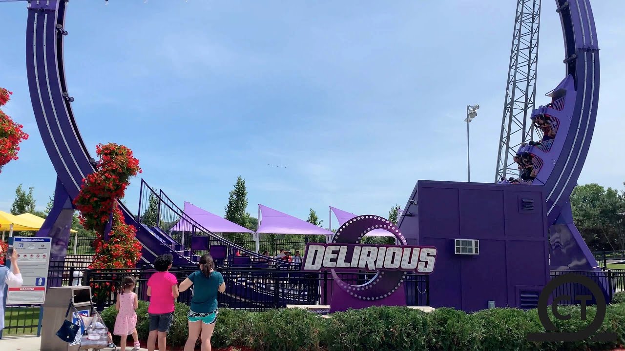 Delirious OffRide Valleyfair July 2019 (4K 60FPS No Copyright) YouTube