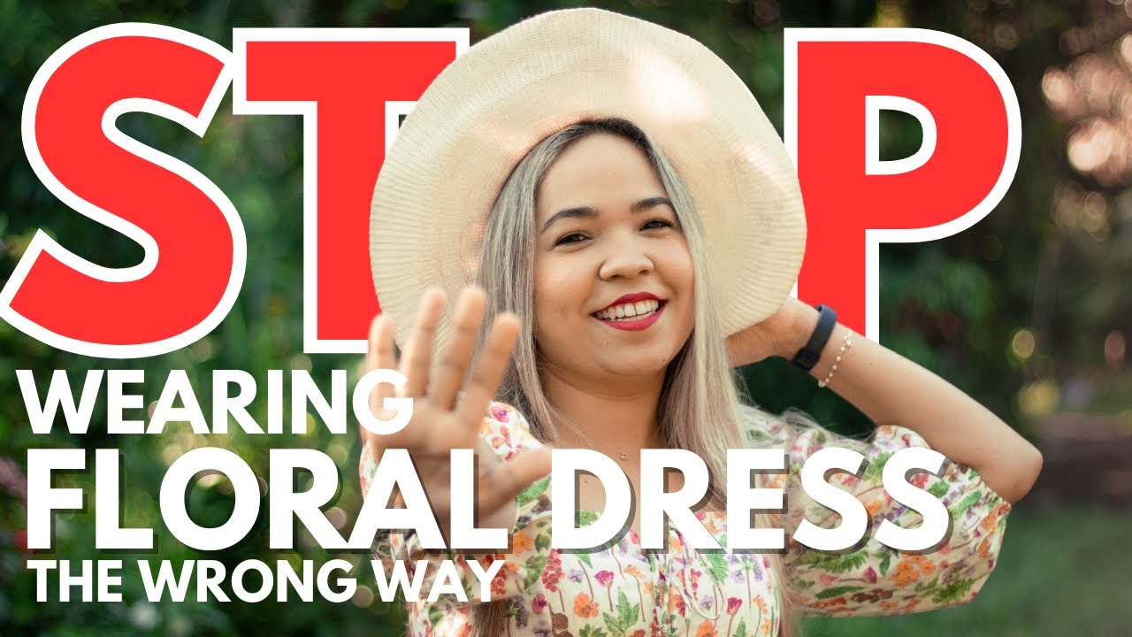Never Wear Floral Dress Wrong Again 🌸