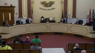 York County PA Commissioners Meeting 03/18/2026