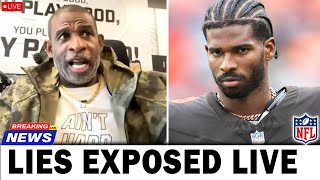 Coach Prime EXPOSES Cleveland Browns LIVE — Catches NFL LYING About Shedeur Sanders!