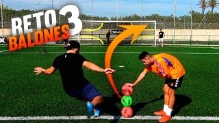 3 BALONES CHALLENGE ¡Retos de Fútbol!