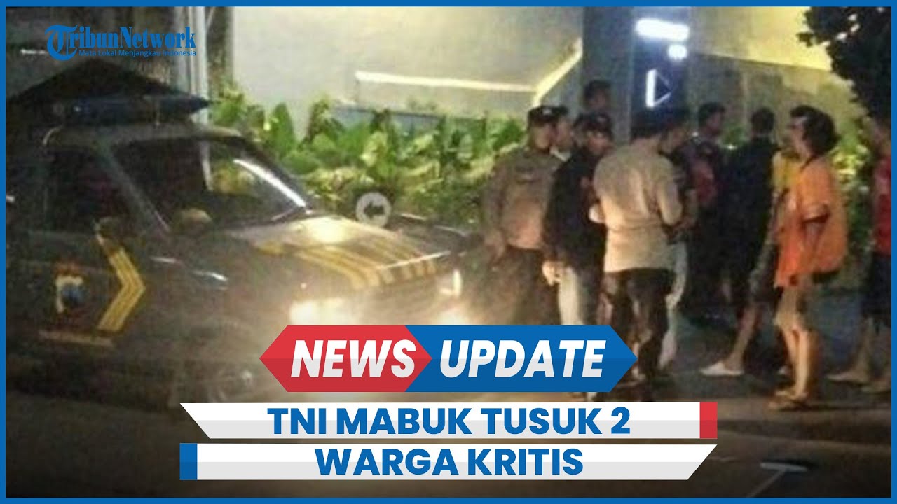 Kronologi Oknum TNI Mabuk Tusuk 2 Warga Semarang Kabur ke Mal