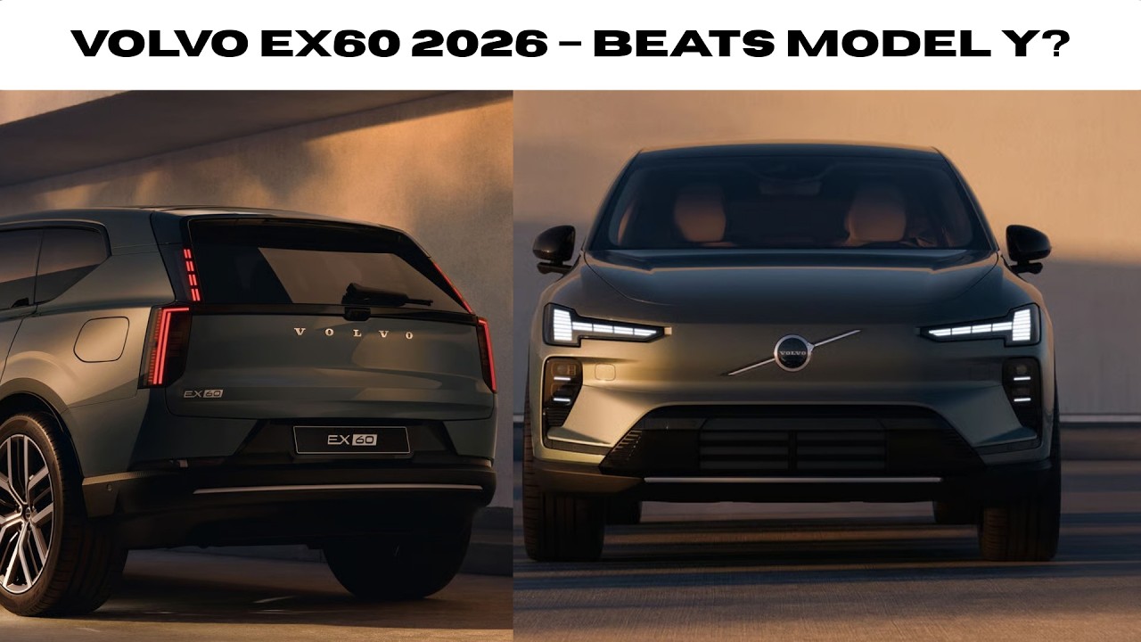 2026 Volvo EX60 Review: 810 km Range, 670 HP, Beats Tesla Model Y?