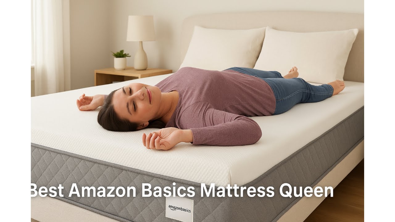🛏️ Amazon Basics Hypoallergenic Quilted Plush & Breathable Mattress Topper Pad | Best Mattress Queen