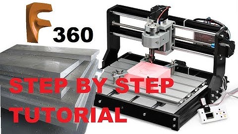 Fusion 360 G-Code Aluminum Plate Step By Step Tutorial