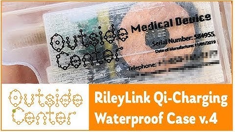 Diabetes Hack: RileyLink (OmniPod Insulin pump - Loop.app) Qi Wireless Charging Waterproof Design #4