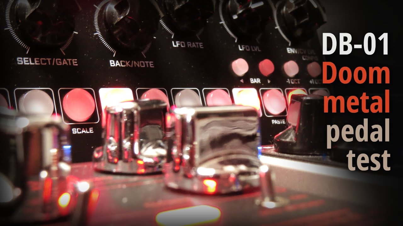 DB01 Doom metal pedal test YouTube