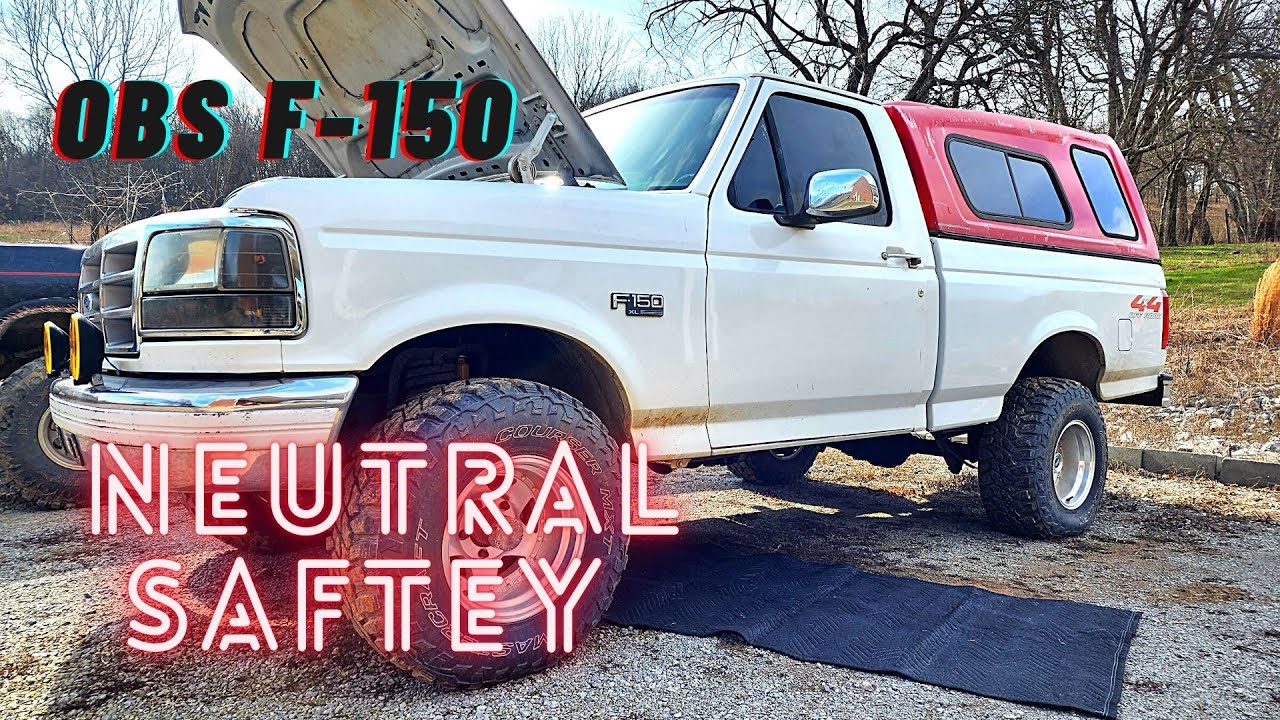 1994 OBS F150 MLPS/ Neutral safety switch YouTube