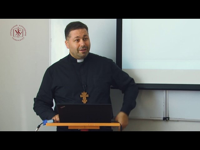 Лекція "Підставити іншу щоку - пацифізм та ідея справедливої війни" (о. Юрій Щурко)