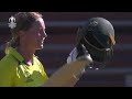 Australian captain meg lanning reflects on victory over south africa 