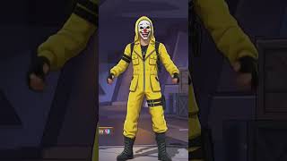 🟡 Yellow Criminal Clown Entry 😈 | Free Fire AI Animation | Funny & Dangerous Look