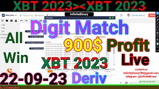 Celebrity Best Binary BOT || Digit No Loss || Binary.com|| Deriv.com || Binary Bot|| 22-09-23 Net Worth