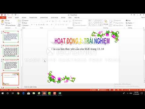 Chủ đề 21: Sử dụng bảng tính để tính toán