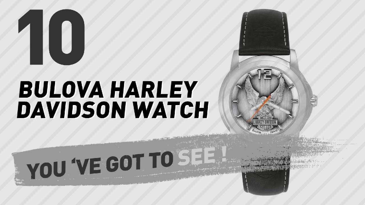 Top 10 Bulova Harley Davidson Watch // New & Popular 2017