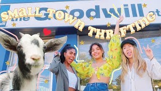Come Thrift With Me For Fall! Vlog + Try On Thrift Haul
