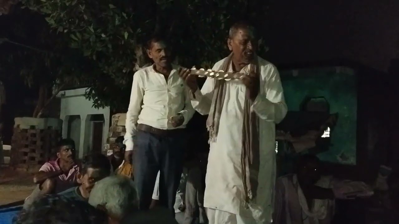 फाग गायक मोतीराम पाल भगवानपुरा