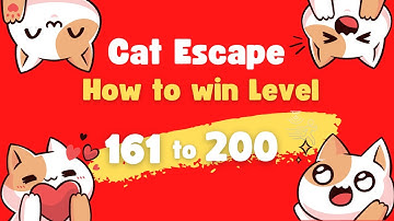 Cat Escape Level 161 to 200